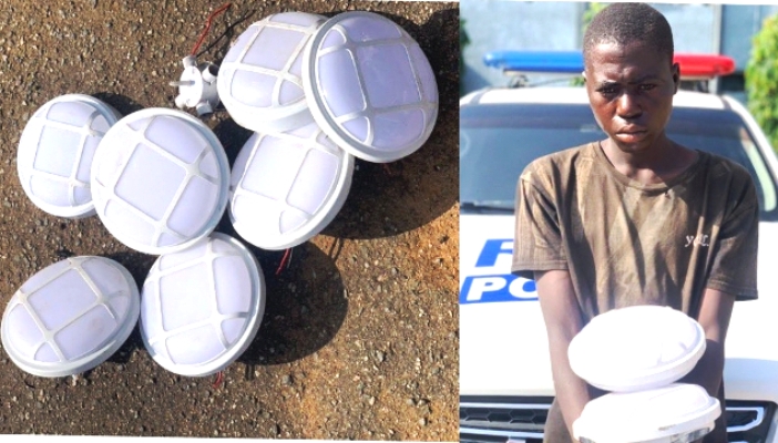 Rapid Response Squad Arrests One In Lagos For Stealing Street Lights
