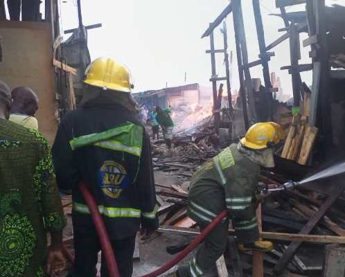 Millions Lost At Ladipo Plank Market Fire Outbreak Millions Lost At Ladipo Plank Market Fire Outbreak