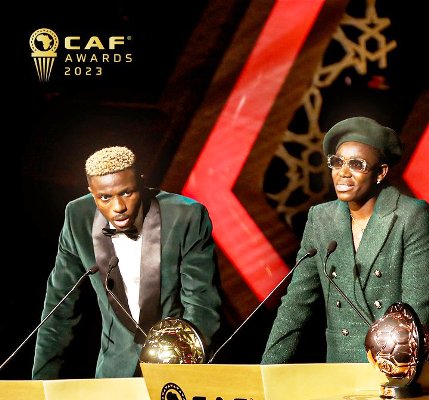CAF Awards: Tinubu Hails Osimhen, Oshoala, Others