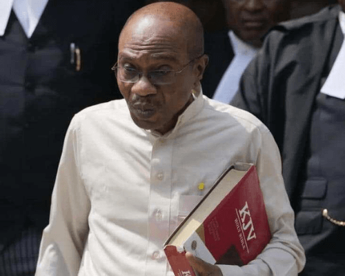 Emefiele Regains Freedom After Meeting Bail Conditions Emefiele Regains Freedom After Meeting Bail Conditions