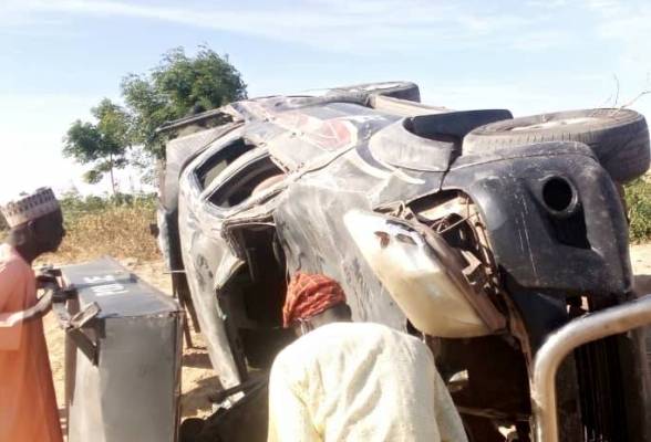 Policeman, Photographer Die In Sokoto Dep. Gov’s Convoy Accident Policeman, Photographer Die In Sokoto Dep. Gov’s Convoy Accident