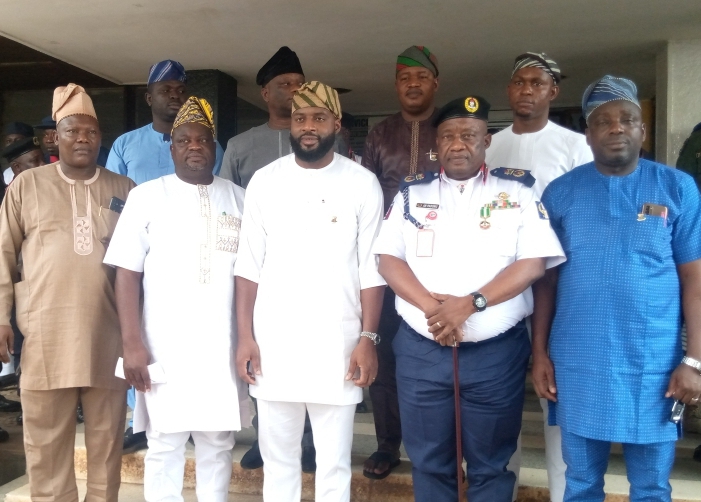 Security: Assembly Speaker, Ogundoyin, Committee Visit NSCDC, Immigration Headquarters