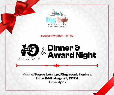 Happy People Magazine To Honour  Arc Giwa, Hon. Fowokanmi, Engr. Azeez, Others