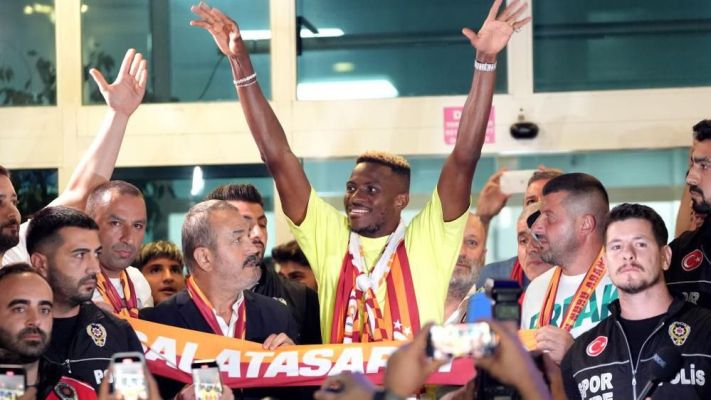 Osimhen Joins Turkish Club, Galatasaray On Loan