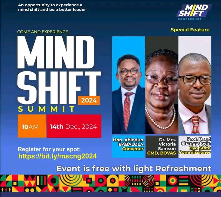 Hon. Babalola Hosts Bovas GMD,  Commissioner For Works At Mindshift Conference 2024