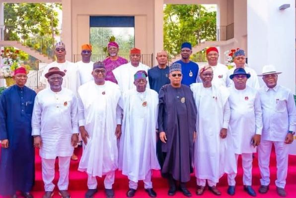 New Year: Shettima, NASS Leadership, NGF Pay Homage To Tinubu