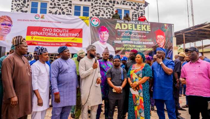 Oyo Speaker Other PDP Chieftains, Members In Oyo South Meet