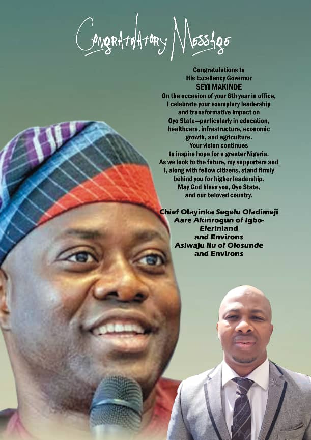 Seyi Makinde: Six Years Of Transformational Leadership In Oyo State Seyi Makinde: Six Years Of Transformational Leadership In Oyo State