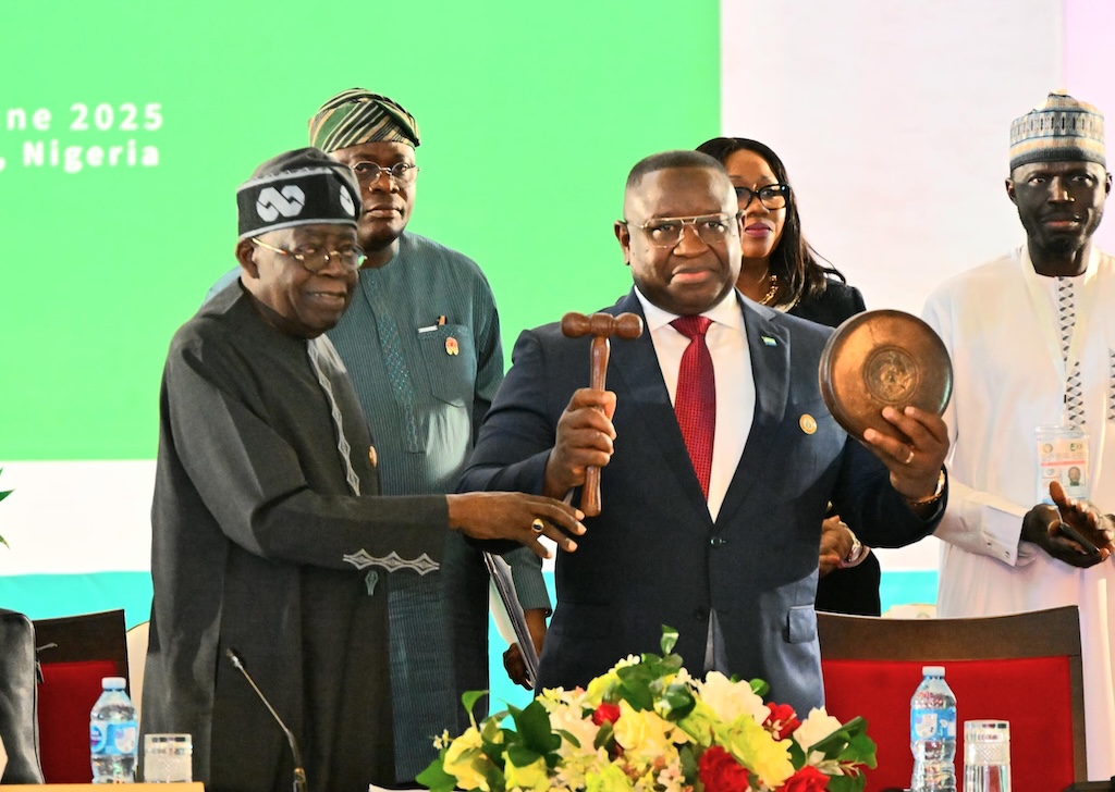 Sierra Leone’s President, Maada Bio Takes ECOWAS Mantle Of Leadership Sierra Leone’s President, Maada Bio Takes ECOWAS Mantle Of Leadership