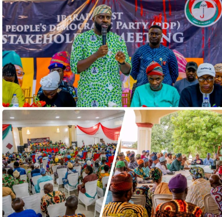 Oyo Speaker, Ogundoyin Meets Ibarapa East PDP Stakeholders, Harps On Unity, Grassroot Mobilization