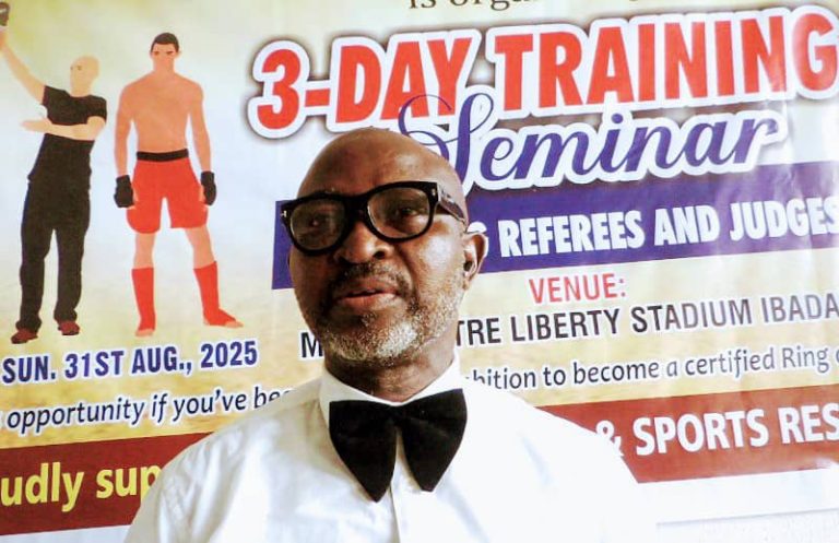 First Set Of Boxing Referees: Aboderin Thumbs Up Oyo NBBofC