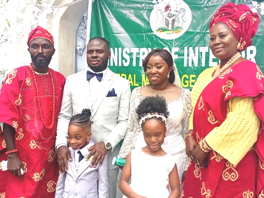 NSIB Director, Oladeji Hosts Top Politicians, Dignitaries As Son, Edward Ties Knot In Lagos