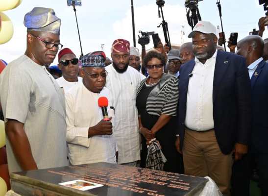 Obasanjo Commissions Mega Bus Terminal, Lauds Makinde For Making Ibadan Livable Obasanjo Commissions Mega Bus Terminal, Lauds Makinde For Making Ibadan Livable