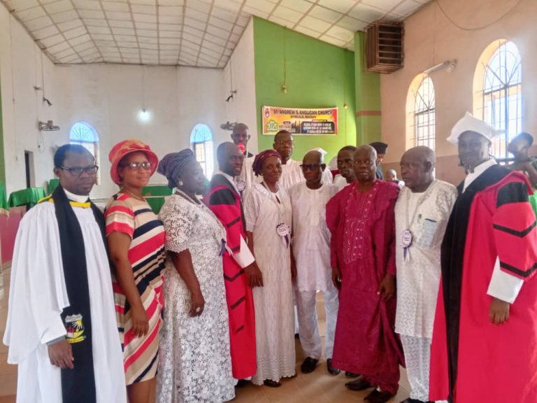 Anglican Church Honours PDP Gubernatorial Aspirant, Segelu