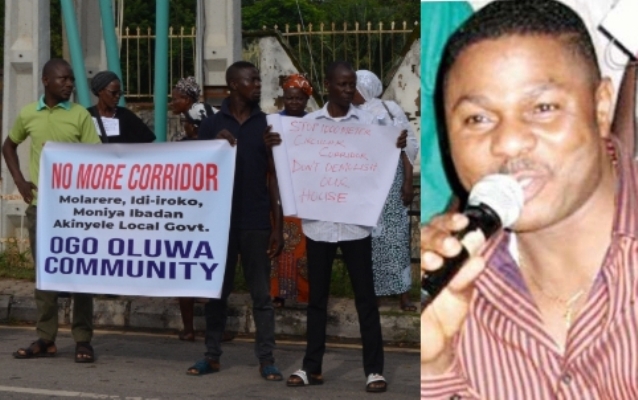 Ibadan Circular Road Protesters Snub Fresh FM Chairman, Yinka Ayefele Ibadan Circular Road Protesters Snub Fresh FM Chairman, Yinka Ayefele