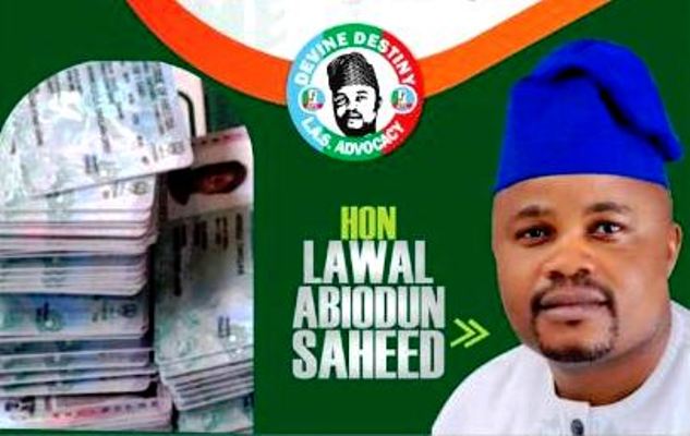 ‘Saheed Lawal Right Choice For Egbeda State Constituency’- Notable APC Youth