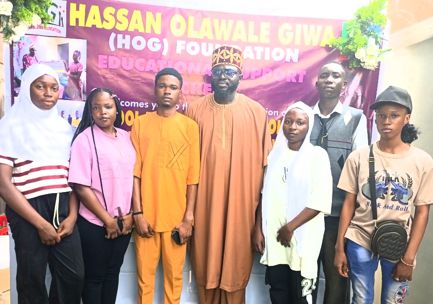HOG Foundation JAMB Beneficiaries Laud Giwa For Life-Changing Support HOG Foundation JAMB Beneficiaries Laud Giwa For Life-Changing Support