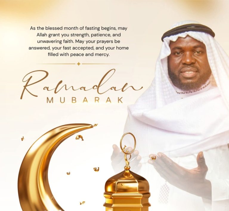 Asiwaju Adini Congratulates Muslims, Urges Deeper Connection With God