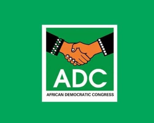 ADC Leaders, Members Stage Protest Against INEC Decision