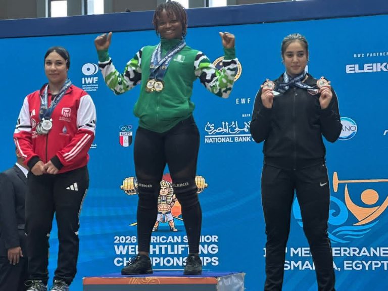 AWC 2026: FG Praises Nigerian Weightlifters As Team Wins 9 More Medals