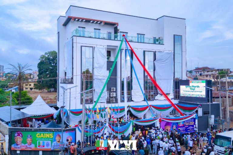 ‎APC Ogun Governorship Candidate, Solomon Adeola Unveils Campaign Office