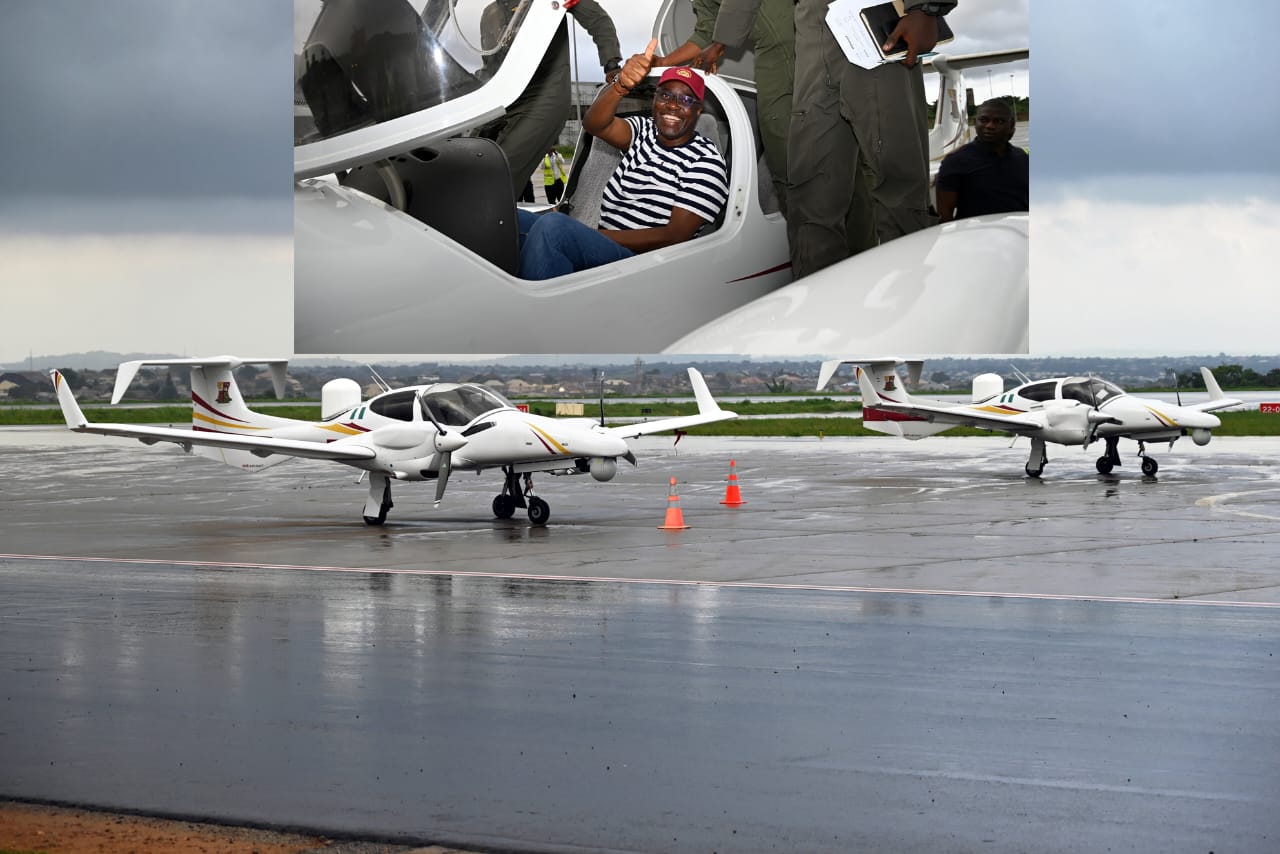 Oyo Government Takes Possession Of Two Surveillance Aircraft Procured To Boost security Oyo Government Takes Possession Of Two Surveillance Aircraft Procured To Boost security