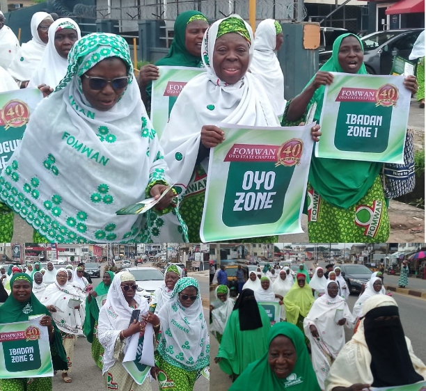 ‎FOMWAN Oyo Flags Off 40th Anniversary, Urges Women To Uphold Values Of Womanhood