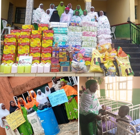 40th Anniversary: Oyo FOMWAN Donates Foodstuffs, Toiletries, Relief Materials To Orphanages, Correctional Centres 40th Anniversary: Oyo FOMWAN Donates Foodstuffs, Toiletries, Relief Materials To Orphanages, Correctional Centres