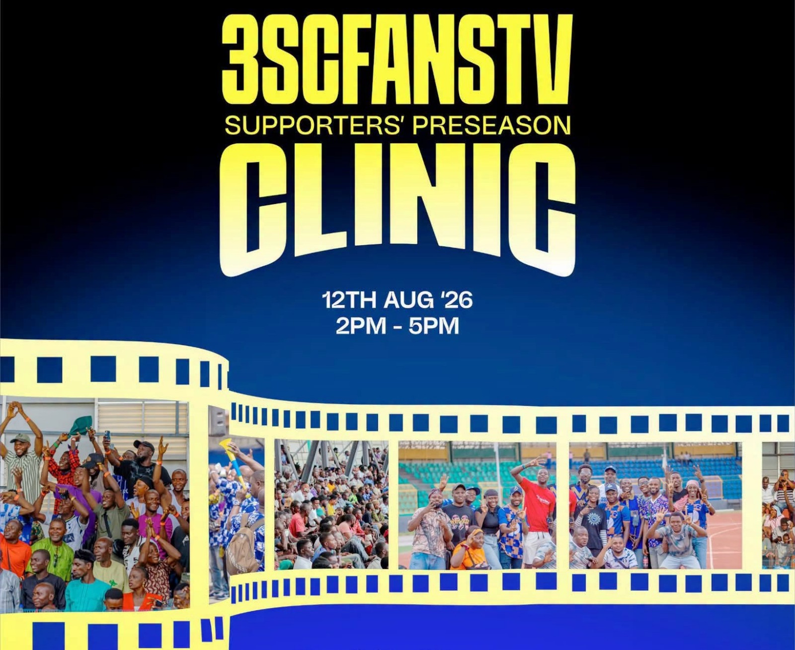 NPFL, CAF Campaigns: 3SCFansTV Hosts Supporters’ Pre-Season Clinic NPFL, CAF Campaigns: 3SCFansTV Hosts Supporters’ Pre-Season Clinic