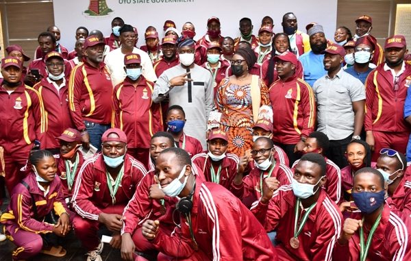 Oyo athletes protest