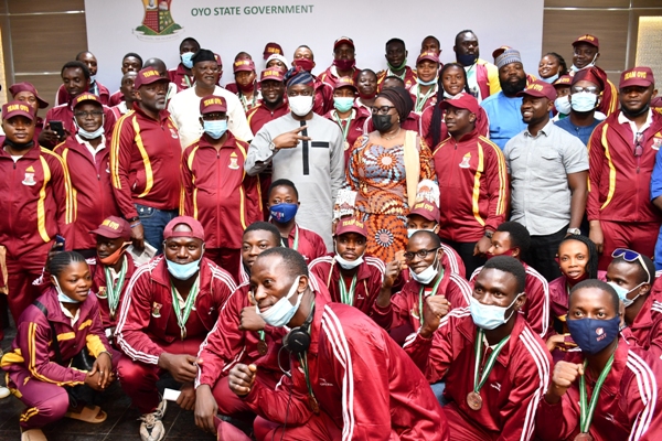 Oyo athletes protest