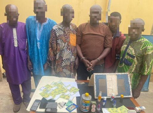 oyo police fake euro arrest