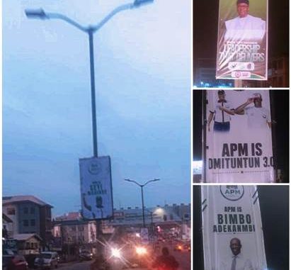 Fizzie Republic threatens legal action over alleged P3 copyright infringement involving campaign displays linked to Seyi Makinde and Bimbo Adekanmbi