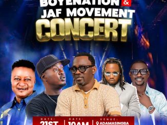 Boye Nation and JAF Movement Concert